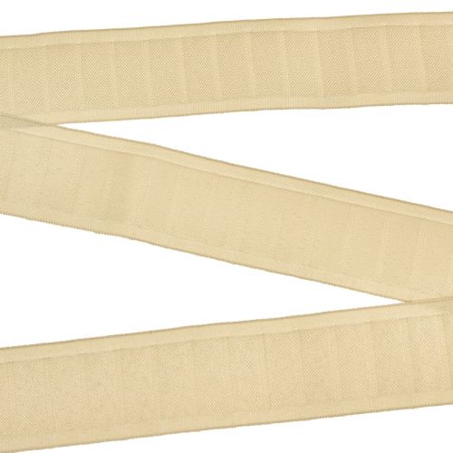 Prodotto Nastro decorativo con anelli di nastro marrone 40 mm 6 m