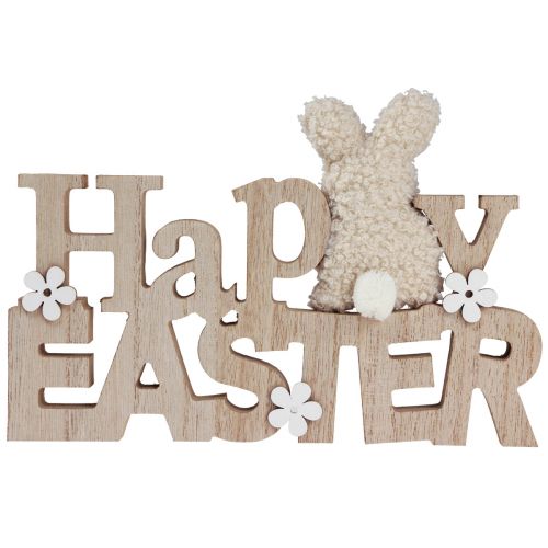 Prodotto Decorazione pasquale Decorazione pasquale in legno “Buona Pasqua” per mensola 24 cm