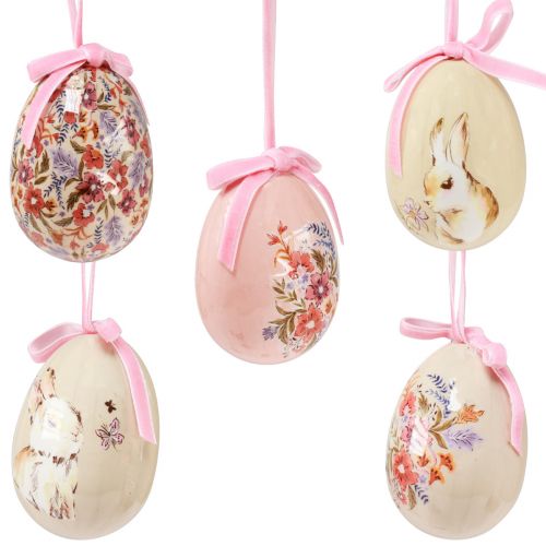 Floristik24 Uova di Pasqua uova decorative da appendere con motivi 4-6 cm 12 pezzi