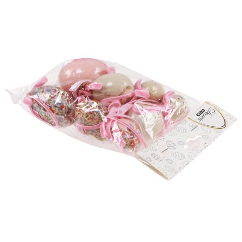 Floristik24 Uova di Pasqua uova decorative da appendere con motivi 4-6 cm 12 pezzi