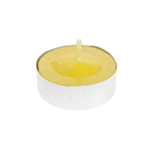 Floristik24 Candela profumata alla citronella, lumini alla citronella Ø3,5cm H1,5cm 6 pezzi