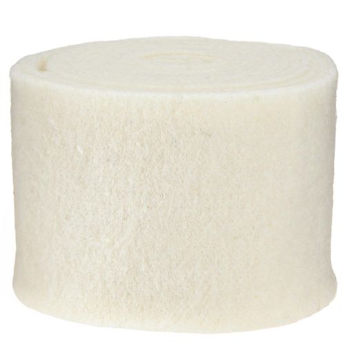 Prodotto Nastro in feltro 15 cm x 5 m bianco