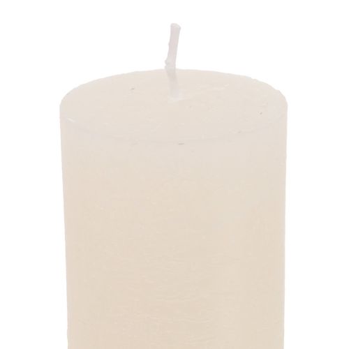 Prodotto Candele grandi candele stick colorate crema 50x300mm 4 pz