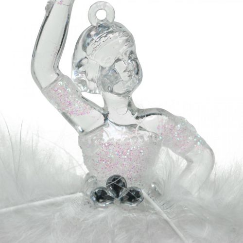 Prodotto Decorazioni per l&#39;albero, decorazioni per l&#39;avvento, ciondolo ballerina 12,5-14 cm 3 pezzi