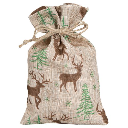 Prodotto Buste per calendario dell&#39;avvento cervo marrone 12,5×20 cm 24 pz