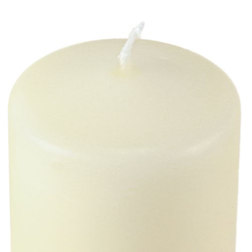 Prodotto Candele dell&#39;Avvento di diverse altezze, crema, 6/8/10/12 cm, 4 pezzi