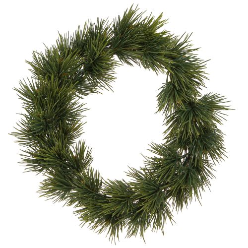 Corona dell&#39;Avvento artificiale, ghirlanda di pino, abete verde, decorazione Ø30cm