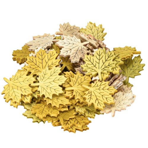 Prodotto Foglie d&#39;acero per spargere i colori autunnali assortiti 4 cm 72 pz