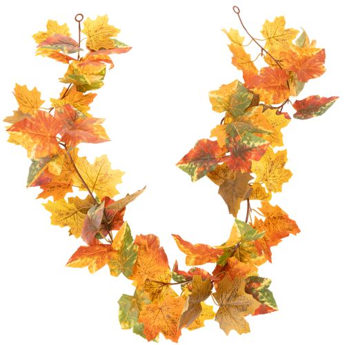 Prodotto Ghirlanda artificiale di acero, decorazione autunnale, 165 cm