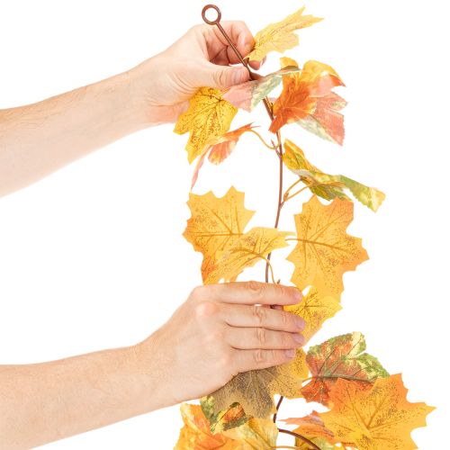 Prodotto Ghirlanda artificiale di acero, decorazione autunnale, 165 cm