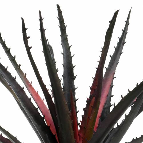 Aloe vera viola artificiale 26 cm