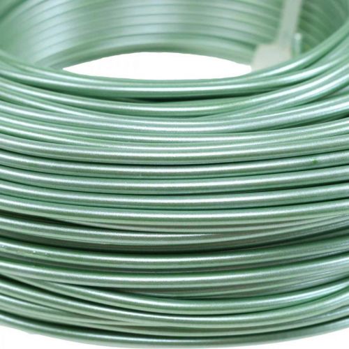 Filo di alluminio Ø2mm Verde Opaco 500g 60m