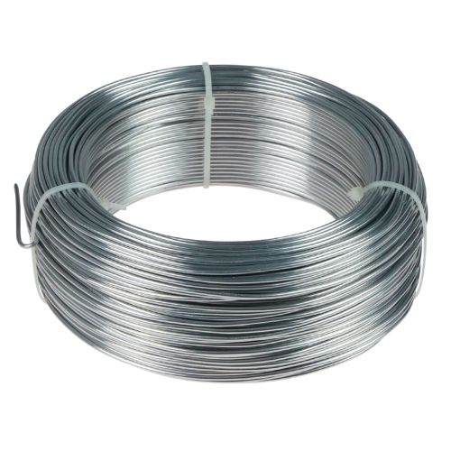 Prodotto Filo di alluminio filo di alluminio 2 mm filo per gioielli argento 118 m 1 kg