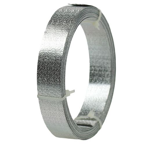 Prodotto Nastro in alluminio flat wire argento opaco 20mm 5m