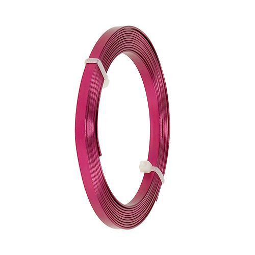 Prodotto Filo piatto di alluminio rosa 5 mm x 1 mm 2,5 m