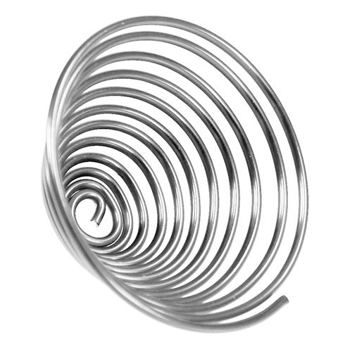 Floristik24 Vite per filo metallico vite argento 2mm 120cm 2 pezzi