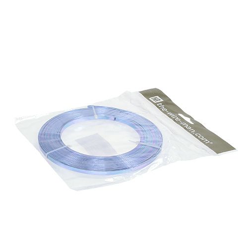 Floristik24 Filo piatto in alluminio lilla 5mm 10m