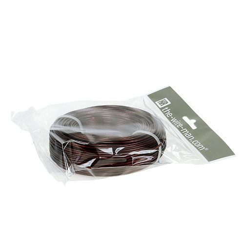 Prodotto Filo di alluminio Ø2mm 500g 60m marrone