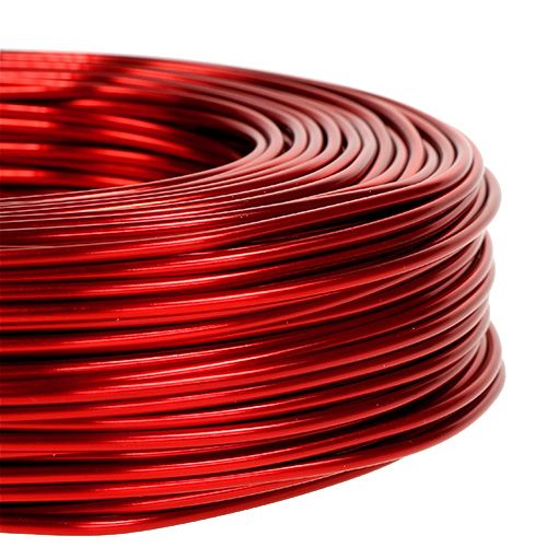 Prodotto Filo di alluminio Ø2mm 500g 60m rosso