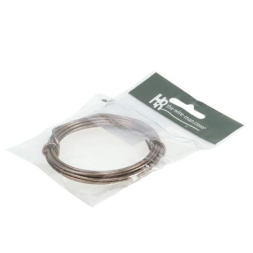 Prodotto Filo di alluminio 2mm marrone 3m
