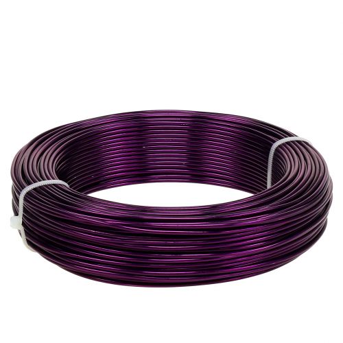 Prodotto Filo di alluminio Ø2mm viola scuro 60m 500g