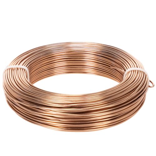 Filo di alluminio da 2 mm per floricoltura e artigianato, 60 m, 500 g acquistare | Floristik24.it