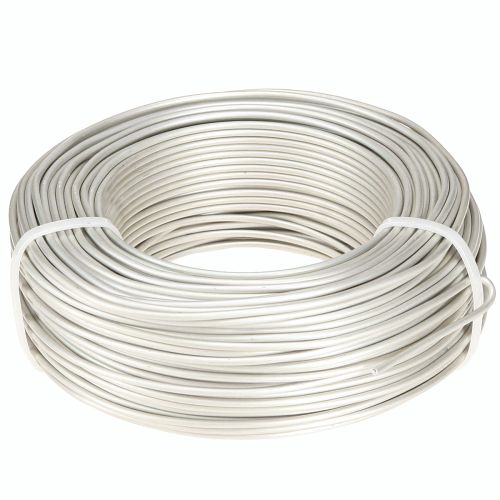 Filo di alluminio Ø2mm filo bonsai color crema 500g 60m