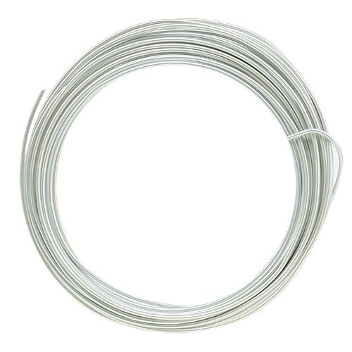 Floristik24 Filo di alluminio 2mm 100g crema