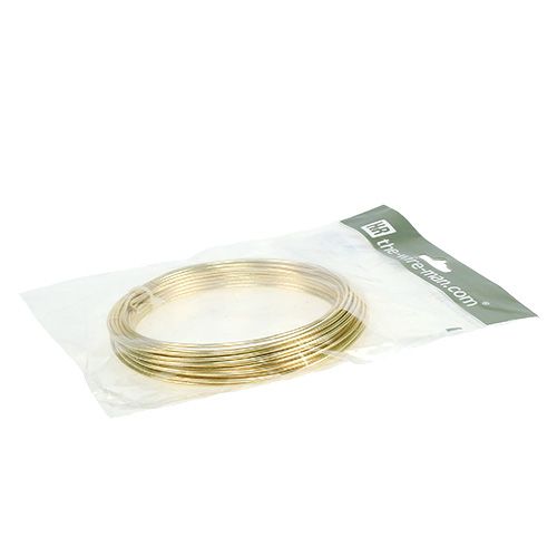 Prodotto Filo di alluminio 2mm 100g oro