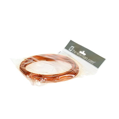 Prodotto Filo di alluminio 2mm 100g arancione