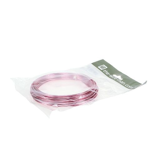 Prodotto Filo di alluminio 2mm 100g rosa