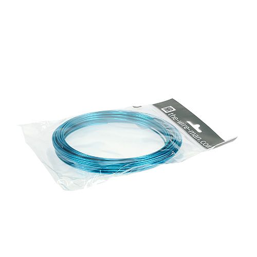 Prodotto Filo di alluminio 2mm 100g turchese