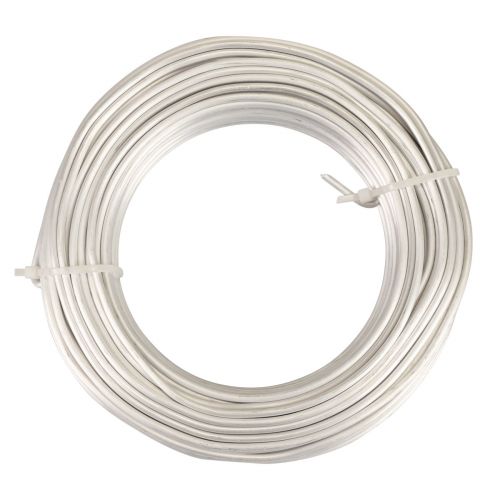 Prodotto Filo di alluminio filo di alluminio 3 mm filo per gioielli bianco-argento opaco 500 g