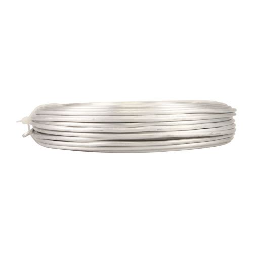 Filo di alluminio filo di alluminio 2 mm filo per gioielli  argento 118 m 1 kg-1768-21