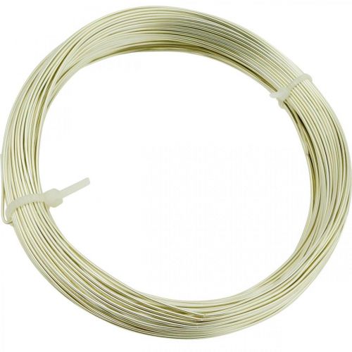 Prodotto Filo di alluminio Ø1mm filo per gioielli champagne rotondo 120g