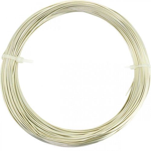 Prodotto Filo di alluminio Ø1mm filo per gioielli champagne rotondo 120g