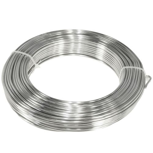 Filo di alluminio filo decorativo filo artigianale argento Ø3mm 1kg