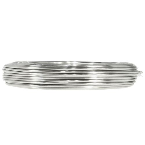 Prodotto Filo di alluminio filo decorativo filo artigianale argento Ø3mm 1kg