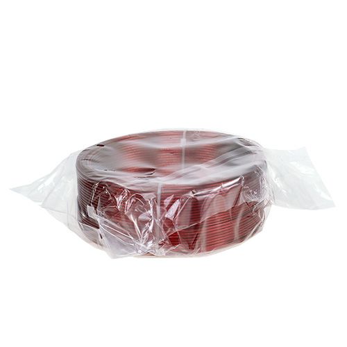 Floristik24 Filo di alluminio rosso Ø2mm 500g (60m)