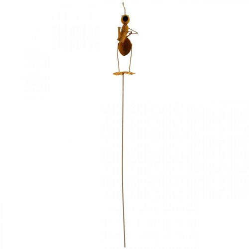 Floristik24 Formica plug decorativa, decorazione letto, formica con annaffiatoio, patina plug fiore