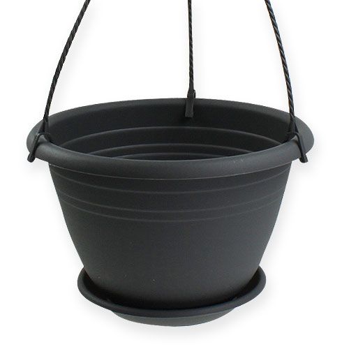 Prodotto Cestino sospeso Galizia Ø30cm antracite