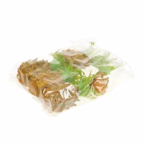 Prodotto Mini ananas artificiale H6.5cm - 8cm 6 pz