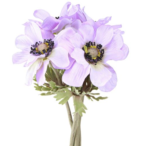Floristik24 Anemone fiori artificiali windflowers in lilla L34cm 4pz