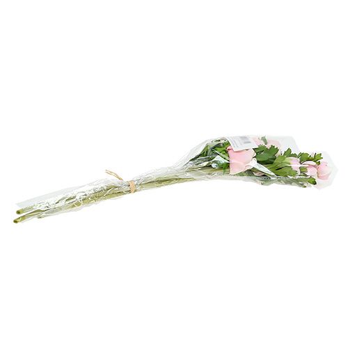 Floristik24 Anemone artificiale rosa 6pz