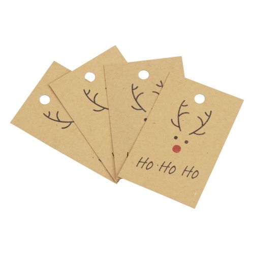 Prodotto Ciondolo natalizio per realizzare renne 5,5x8,5 cm 4 pezzi