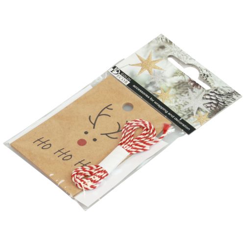 Prodotto Ciondolo natalizio per realizzare renne 5,5x8,5 cm 4 pezzi