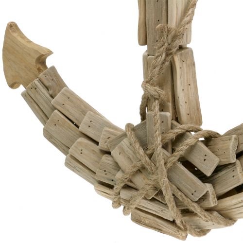 Floristik24 Ancora decorativa in legno H52cm