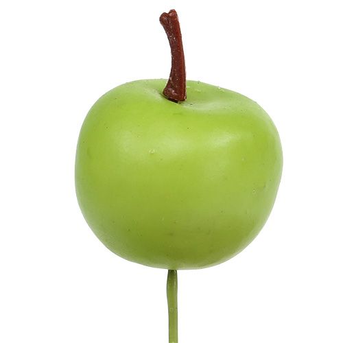 Floristik24 Mini verde mela Ø3,5cm 36p