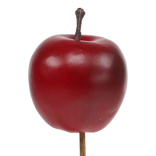 Mela artificiale rossa Ø5,5cm 12p