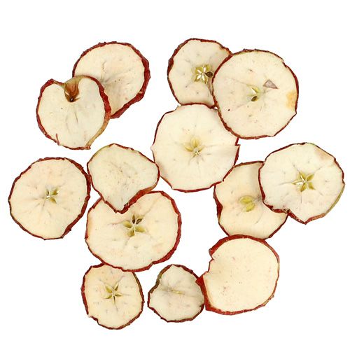 Floristik24 Fette di mela rossa 500g